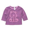 TXS232: Baby Girls Cat Print Top (0-12 Months)